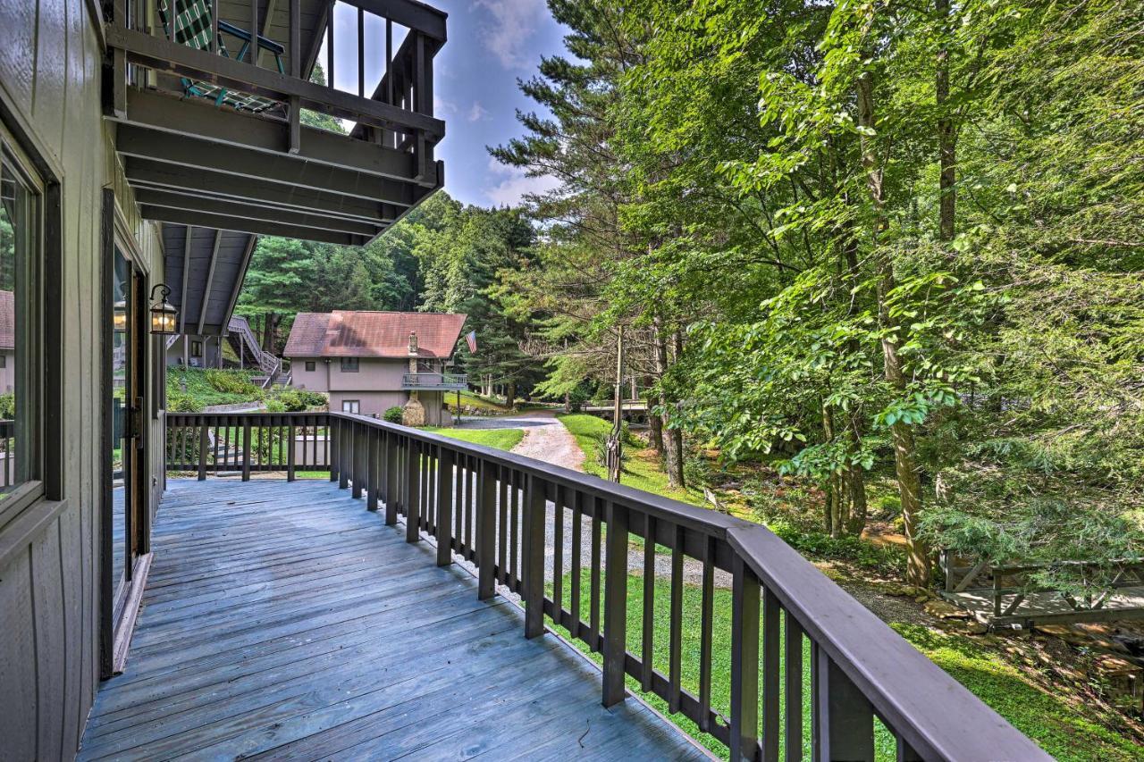Roan Mountain Creekside Cabin Hike And Fish! Exterior foto